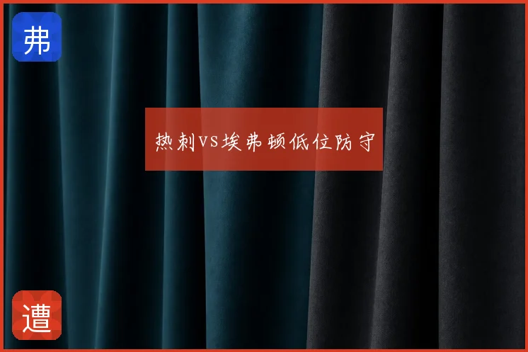 热刺vs埃弗顿低位防守